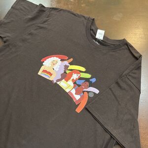 RSQ LGBTQ Friendly Dark Brown Graphic T-Shirt Unisex Large Diversity Pride Tee